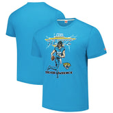 Trevor Lawrence Jacksonville Jaguars Homage Unisex NFL Blitz Player Tri-Blend T-Shirt Teal | NFL