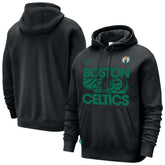 Boston Celtics Courtside Club Pullover Hoodie Black - NBA