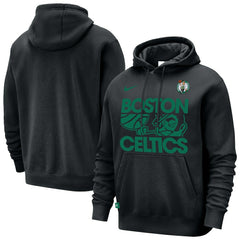 Boston Celtics Courtside Club Pullover Hoodie Black - NBA