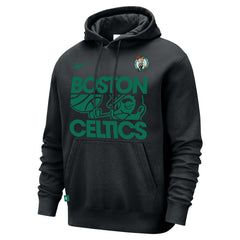 Boston Celtics Courtside Club Pullover Hoodie Black - NBA