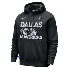Dallas Mavericks Courtside Club Pullover Hoodie Black - NBA