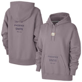 Phoenix Suns Jordan Brand Women's Courtside Statement Edition Premium Pullover Hoodie Purple - NBA