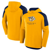 Nashville Predators Fanatics Meta Game Transitional Pullover Hoodie - Gold - NHL