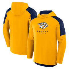 Nashville Predators Fanatics Meta Game Transitional Pullover Hoodie - Gold - NHL
