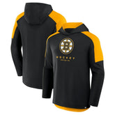 Boston Bruins Fanatics Meta Game Transitional Pullover Hoodie - Black - NHL