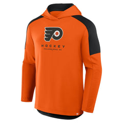 Philadelphia Flyers Fanatics Meta Game Transitional Pullover Hoodie - Orange - NHL