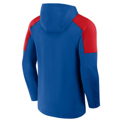 New York Rangers Fanatics Meta Game Transitional Pullover Hoodie - Blue - NHL