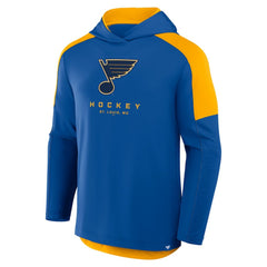 St. Louis Blues Fanatics Meta Game Transitional Pullover Hoodie - Royal - NHL