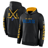 St. Louis Blues Fanatics Big City Legacy Fleece Pullover Hoodie - Black - NHL
