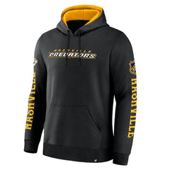 Nashville Predators Fanatics Big City Legacy Fleece Pullover Hoodie - Black - NHL