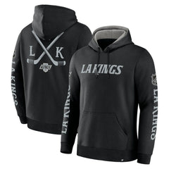 Los Angeles Kings Fanatics Big City Legacy Fleece Pullover Hoodie - Black - NHL