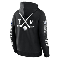 Toronto Maple Leafs Fanatics Big City Legacy Fleece Pullover Hoodie - Black - NHL
