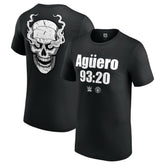 "Stone Cold" Steve Austin WWE x Manchester City Aguero 93:20 T-Shirt Black - FIFA World CUP