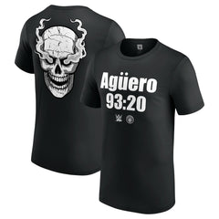 "Stone Cold" Steve Austin WWE x Manchester City Aguero 93:20 T-Shirt Black - FIFA World CUP