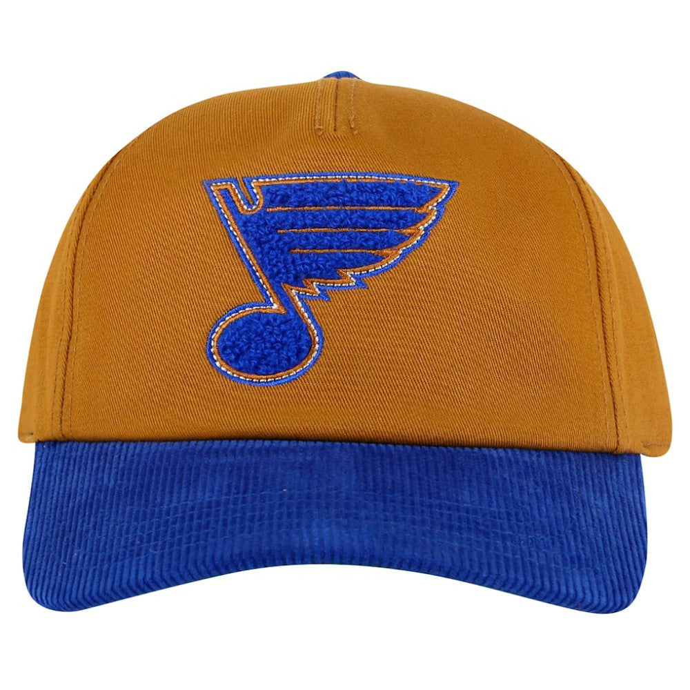 St. Louis Blues American Needle Burnett Adjustable Hat - Tan/Blue - NHL