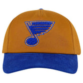 St. Louis Blues American Needle Burnett Adjustable Hat - Tan/Blue - NHL