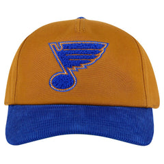 St. Louis Blues American Needle Burnett Adjustable Hat - Tan/Blue - NHL