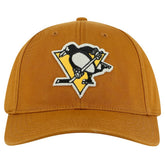 Pittsburgh Penguins American Needle Hepcat Washed Twill Adjustable Hat - Tan - NHL