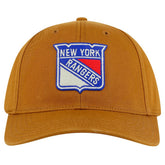 New York Rangers American Needle Hepcat Washed Twill Adjustable Hat - Tan - NHL