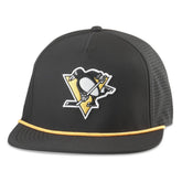 Pittsburgh Penguins American Needle Buxton Pro Tech Adjustable Hat - Black - NHL