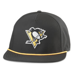 Pittsburgh Penguins American Needle Buxton Pro Tech Adjustable Hat - Black - NHL