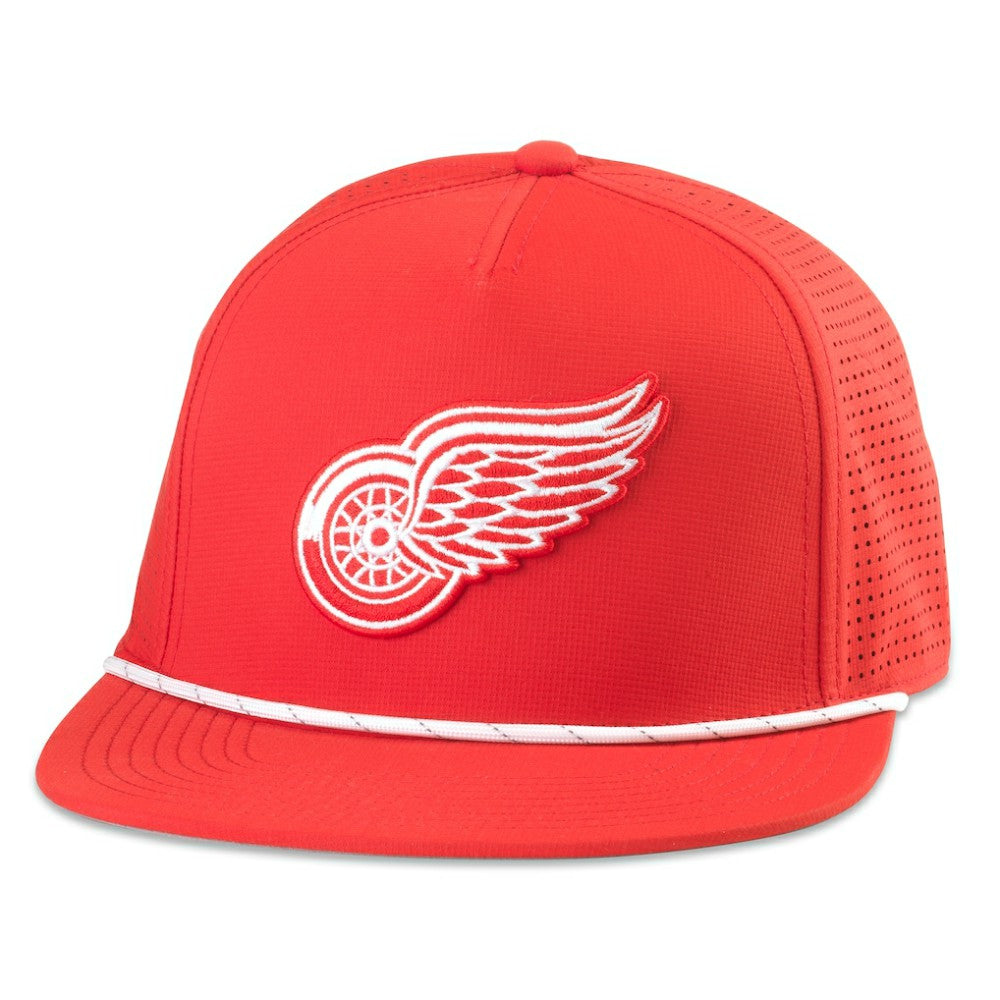 Detroit Red Wings American Needle Buxton Pro Tech Adjustable Hat - Red - NHL