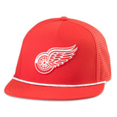 Detroit Red Wings American Needle Buxton Pro Tech Adjustable Hat - Red - NHL