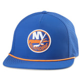New York Islanders American Needle Buxton Pro Tech Adjustable Hat - Royal - NHL