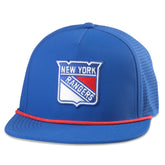 New York Rangers American Needle Buxton Pro Tech Adjustable Hat - Blue - NHL