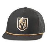 Vegas Golden Knights American Needle Buxton Pro Tech Adjustable Hat - Black - NHL