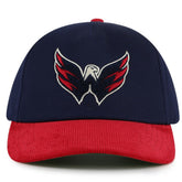 Washington Capitals American Needle Burnett Adjustable Hat - Navy/Red - NHL