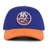 New York Islanders American Needle Burnett Adjustable Hat - Royal/Orange - NHL