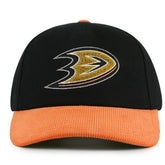 Anaheim Ducks American Needle Burnett Adjustable Hat - Black/Orange - NHL