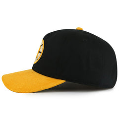 Boston Bruins American Needle Burnett Adjustable Hat - Black/Gold - NHL