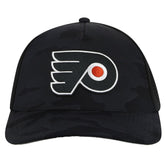 Philadelphia Flyers American Needle Valin Camo Super Tech Vented Adjustable Hat - Black - NHL
