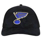 St. Louis Blues American Needle Valin Camo Super Tech Vented Adjustable Hat - Black - NHL
