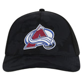 Colorado Avalanche American Needle Valin Camo Super Tech Vented Adjustable Hat - Black - NHL
