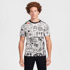 Club America 2024/25 CA x CA Academy Pro Pre-Match Performance Top Cream | Nike Sale