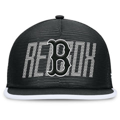Boston Red Sox Fanatics Let's Glow Line Drive Snapback Hat - MLB