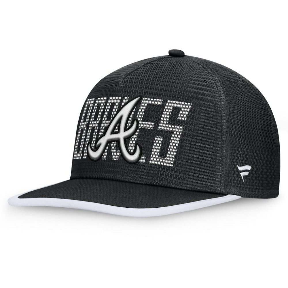 Atlanta Braves Fanatics Let's Glow Line Drive Snapback Hat - MLB