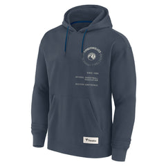Minnesota Timberwolves Future Ground Info Elements Premium Pullover Hoodie Blue - NBA
