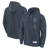 Denver Nuggets Future Ground Info Elements Premium Pullover Hoodie Blue - NBA