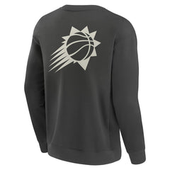Phoenix Suns Elements Future Ground Lettering Pullover Sweatshirt Gray - NBA