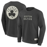 Boston Celtics Elements Future Ground Lettering Pullover Sweatshirt Gray - NBA