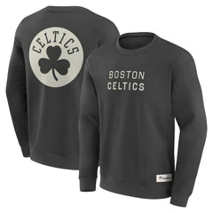 Boston Celtics Elements Future Ground Lettering Pullover Sweatshirt Gray - NBA