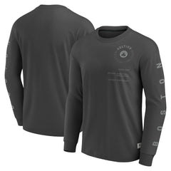 Boston Celtics Elements Future Ground Tonal Info Long Sleeve T-Shirt Gray - NBA
