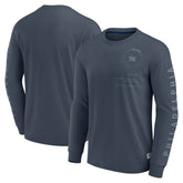 Philadelphia 76ers Elements Future Ground Tonal Info Long Sleeve T-Shirt Blue - NBA