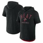 Miami Heat Pass Legend Raglan Hoodie T-Shirt Black - NBA