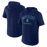 Dallas Mavericks Pass Legend Raglan Hoodie T-Shirt Navy - NBA