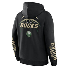 Milwaukee Bucks Legacy Guard Pullover Hoodie Black - NBA